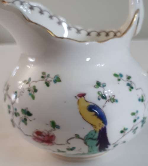 VINTAGE 1930s CHELSEA STAFFS PORCELAIN CREAMER / MILK JUG