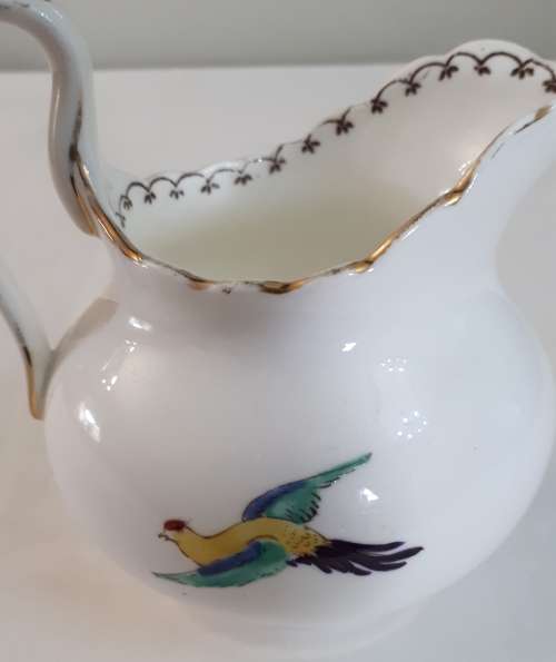 VINTAGE 1930s CHELSEA STAFFS PORCELAIN CREAMER / MILK JUG