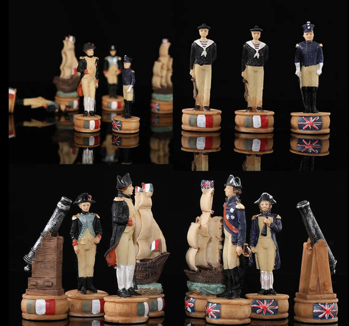 France VS Italy Nay Character themed chess game