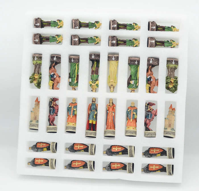 Robin Hood Character themed chess game