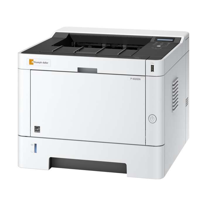 Triumph-Adler P-4020 DN Mono Laser Printer Prints in black and white only  Refurbished