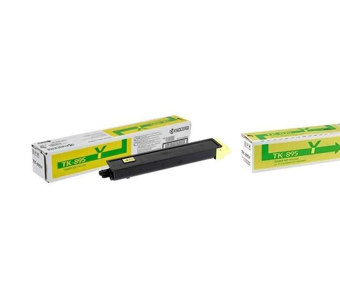 Kyocera TK-895 Original Yellow Toner Cartridge