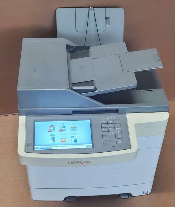 Lexmark LaserJet X548 A4 Color Laser Printer Prints Color plus black and white