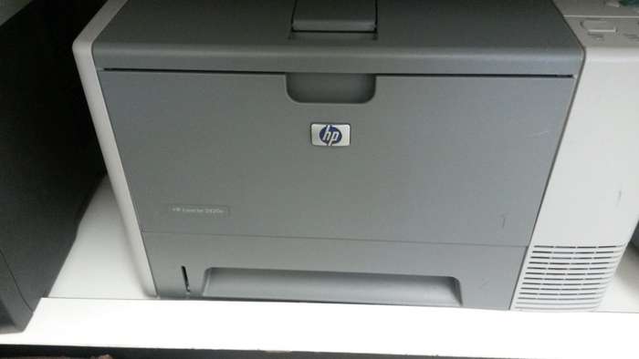 HP LaserJet 2420n A4 Mono Laser Printer Prints in black and white only - Refurbished