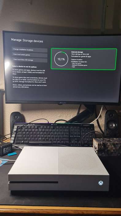 MICROSOFT XBOX ONE S, 1 TB (CONSOLE ONLY) - Fully Tested and working 100%