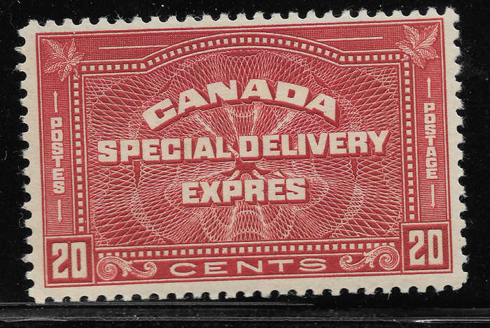 Canada 1927 - British American Bank Note Company ScottE5 MH CV$115.00 Special Delivery