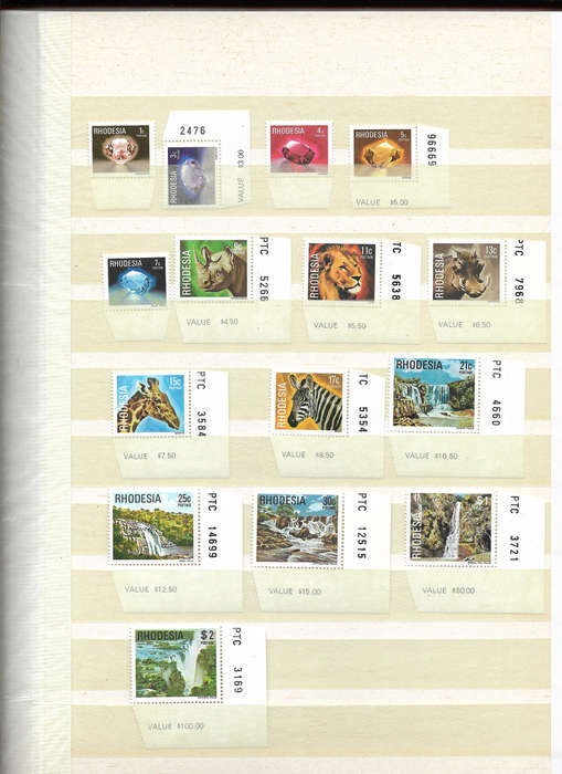 Stock book 16pg (32 sides) second hand KEK with some stamps. Good Condition - See below