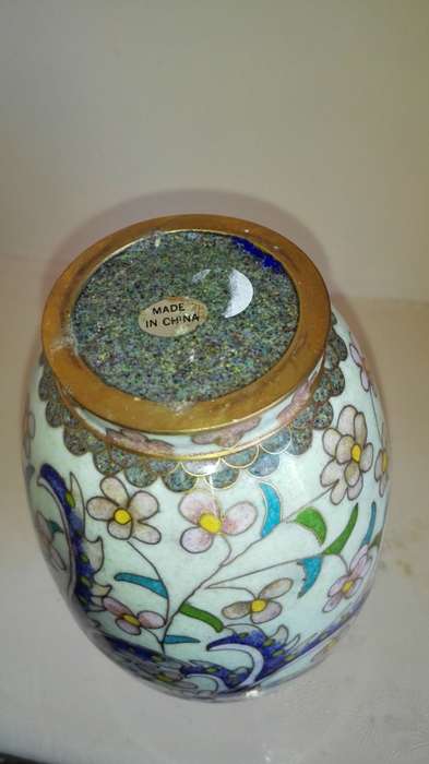 Chinese Cloisonne vase