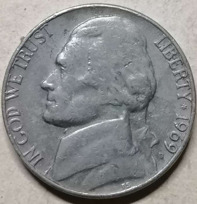 1969 5 cent