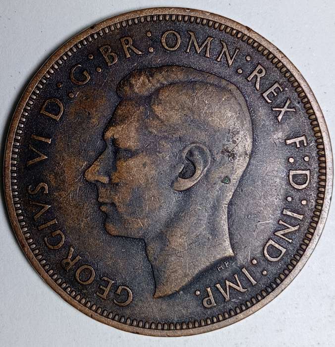 GREAT 1937 UK PENNY
