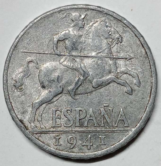 1941 Spain 10 Centimos