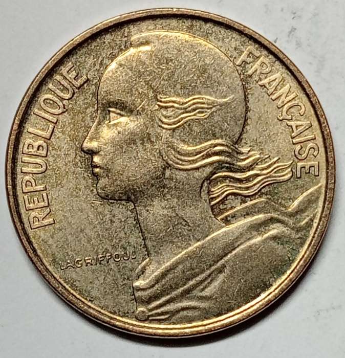BRILLIANT 1970 10 centimes France - AU