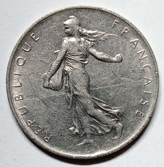 1969 France 1 franc - AU