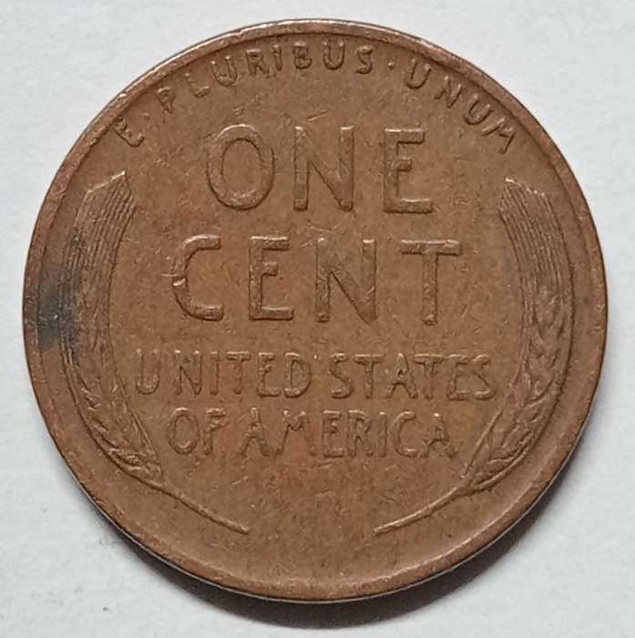 1941 USA 1 CENT -Lincoln Wheat Penny - No Mint Mark