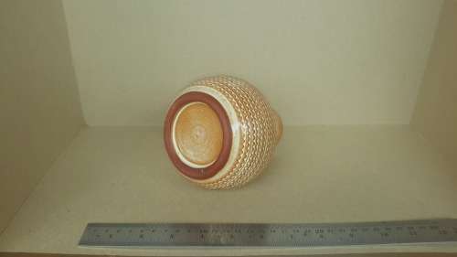 Vintage - Small Glazed Pottery Stoneware Vase