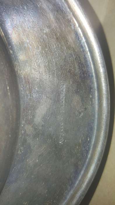 Vintage! Sambonet - Made In Italy - Silver Plated Oval Platter Elite