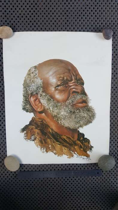 BEAUTIFUL PRINT OF AN OIL PAINTING BY DENIS MURPHY - 1974