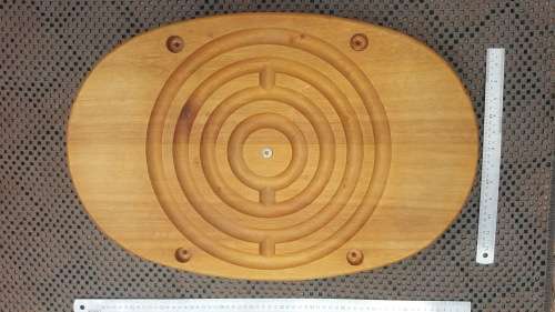 Solid Wood! Marble Maze / Labyrinth Game