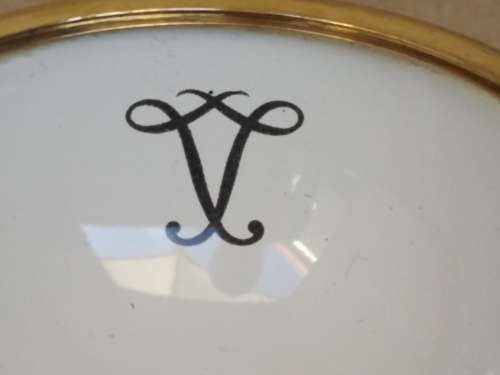 Vintage! Pair Of Handpainted Enamel Eggs: Chinoiserie By Crummles And Co. - MADE IN ENGLAND