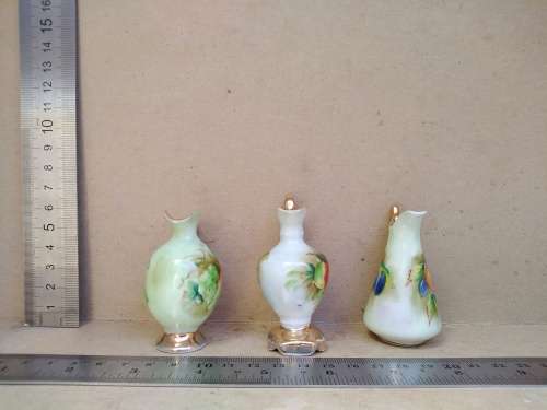 Vintage! Italian - Balboa - Set of Three - Miniature Ewers / Jugs