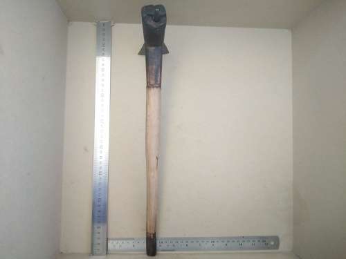 Africana!  Katima - Namibia Tribal Transpierced Axe / Hoe / Hatchet