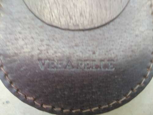 Vintage!  Italy - FURBA - Vera Pelle - Half-Moon Purse With Flap