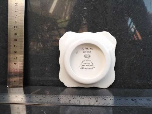 Vintage! James Kent Ltd - Longton England - `Romance` - Porcelain Trinket Pin Tray
