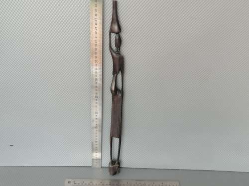 Africana! Malawi - Hand-Carved - Ebony Wood - Tall Skinny Woman