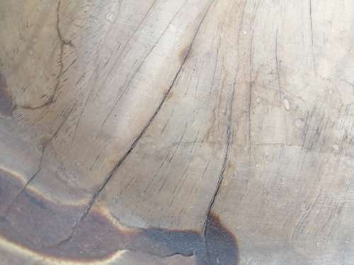 African - Hand Made - Medium - Hand Carved - Wooden Bowl - Elephant Design