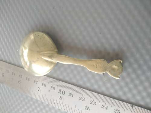 Vintage! English - Lincoln Imp - Brass Tea Caddy Spoon