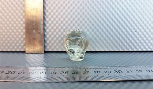 Vintage! Ngwenya Glass - Swaziland - Handmade Glass figurine - Hippo