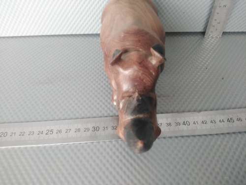 Africana! Kenya - Hand Carved - Heavy Hardwood Rhino