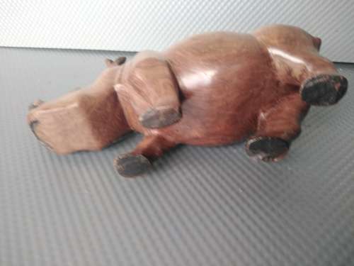 Africana! Kenya - Hand Carved - Heavy Hardwood Rhino