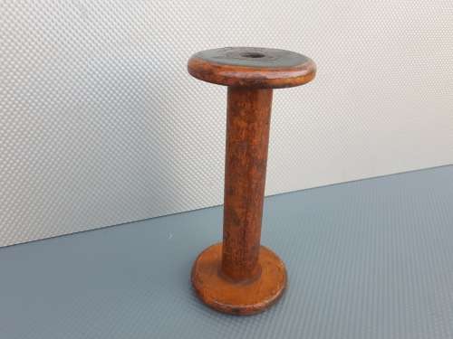 Vintage! Textile Spool, Wooden Spinning Bobbins,  Wood Spindles