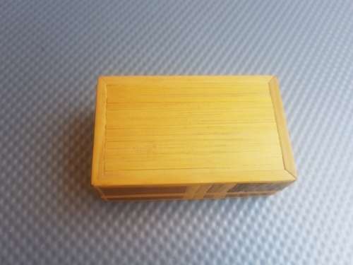 Vintage! Bamboo Trinket Box.
