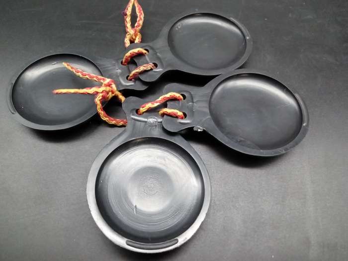 Vintage! Pair Of Spanish Castanet Souvenirs