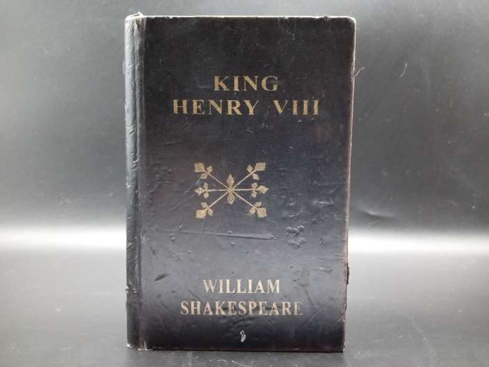 Vintage! Secret Book Hidden Compartment Safe Box William Shakespeare King Henry VIII