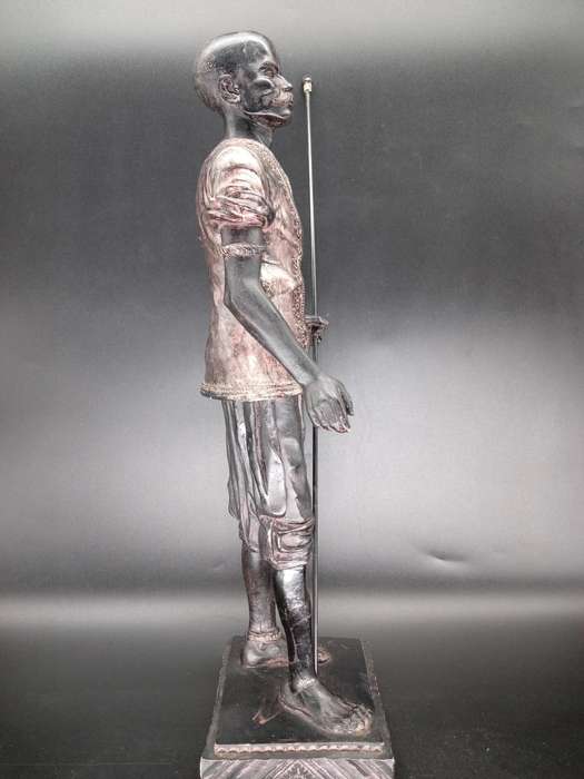 Vintage! Orientalist Nobleman/ Warrior - Detailed Resin Sculpture (Repaired)