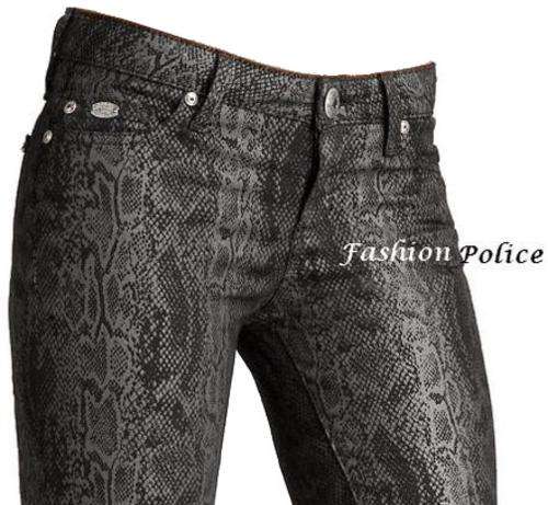 Guess Snake Print Legging Pants / Tights (Sizes 30 & 33)