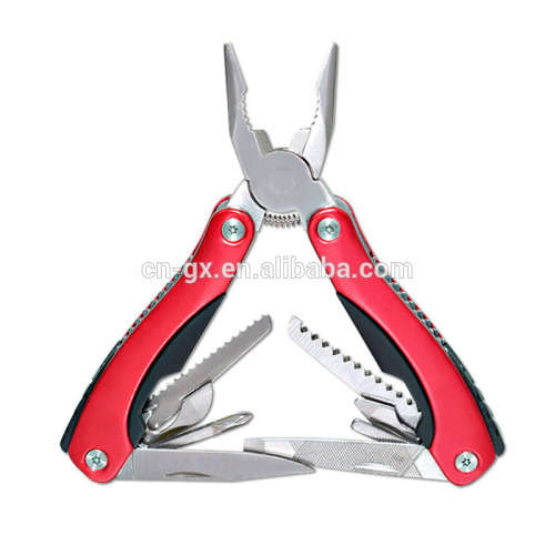Multitool Pliers13-in-1 Multi-Purpose Pocket Plier Knife Kit Multipurpose - Blue And Red