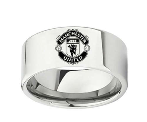 Manchester United Football Club Stainless Steel Ring Sizes 9 ,10 , 11 , 12 And 13 Available