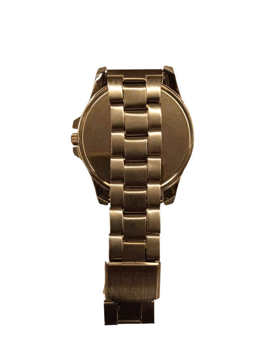 Stunning and Simple Mens Analogue Watch Smooth Silver  With Metal Strap