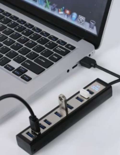 High Speed USB Hub 10 Port