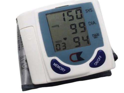 Digital Wrist Blood Pressure Monitor & Heart Beat Meter