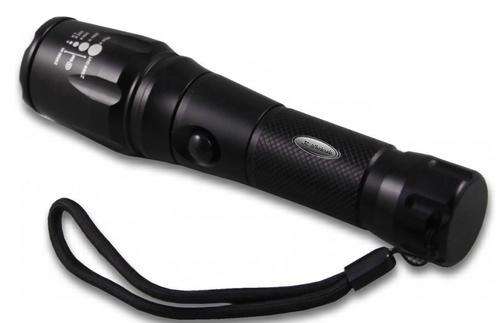 1600 Lumen Zoomable CREE XM-L T6 LED 18650 Flashlight Torch Zoom Lamp Light