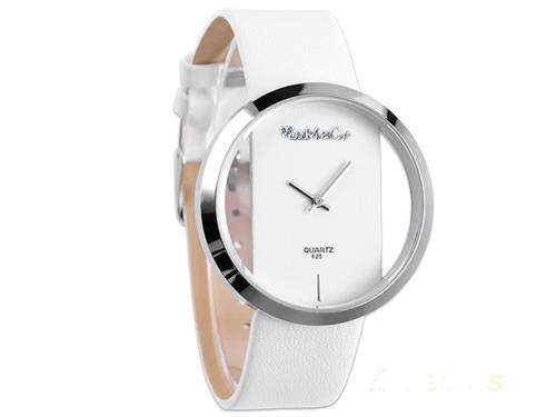 Watch White Transparent Ladies