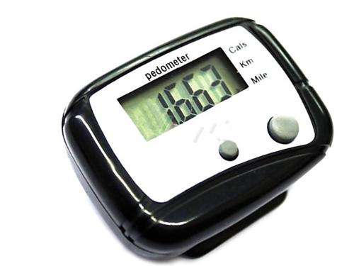 Weight Loss Pedometer LCD Step Walking Calorie Counter Distance