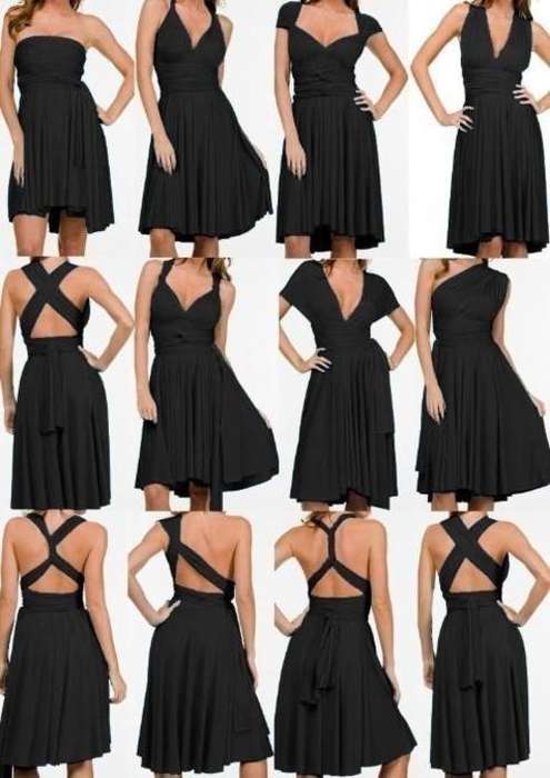 peppirr infinity twist dress Short + boob tube + two free buckles - CUSTOM MADE