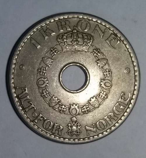 1937 - 1 KRONE - NORWAY