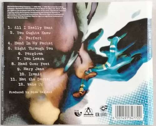 CD - ALANIS MORISSETTE - JAGGED LITTLE PILL [VG+] - WBCD 1832